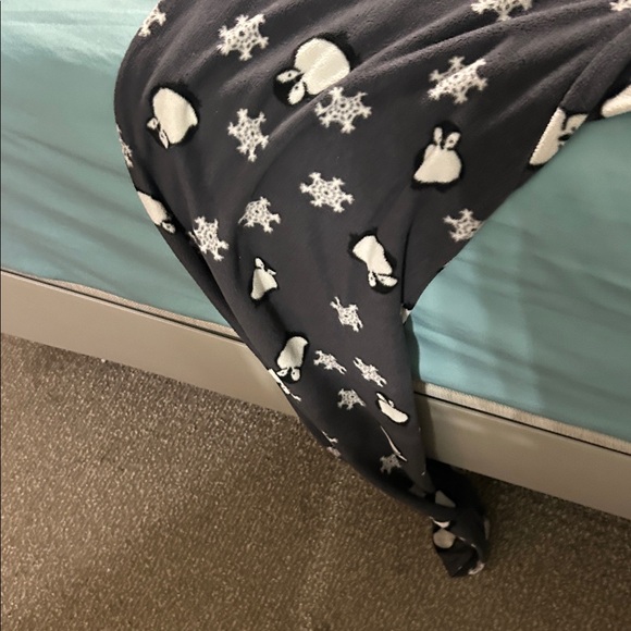 Cozy Gray Penguin Pajama Onesie - Picture 5 of 6